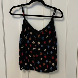Madewell Button-Down Cami in Pressed Flowers